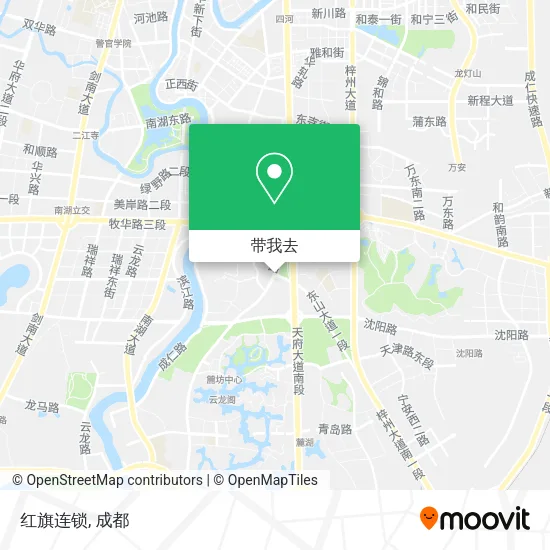 红旗连锁地图
