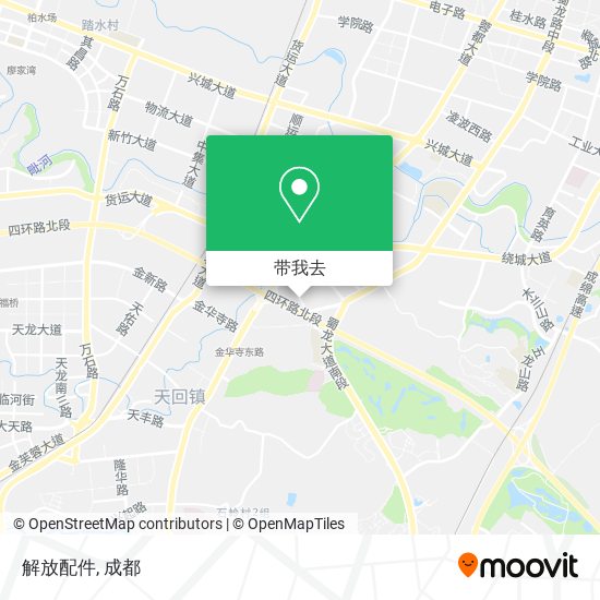 解放配件地图
