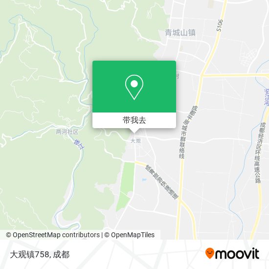 大观镇758地图