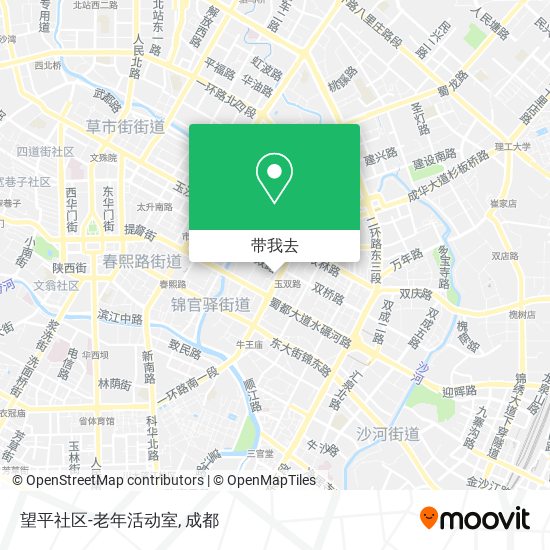 望平社区-老年活动室地图