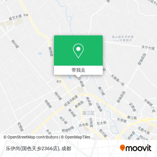 乐伊尚(国色天乡2366店)地图