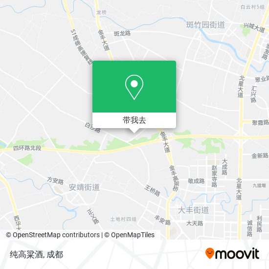 纯高粱酒地图