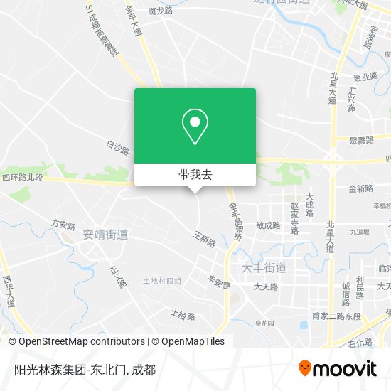 阳光林森集团-东北门地图