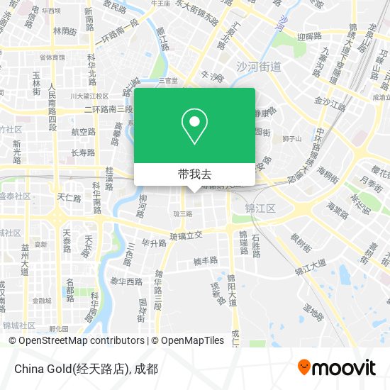 China Gold(经天路店)地图