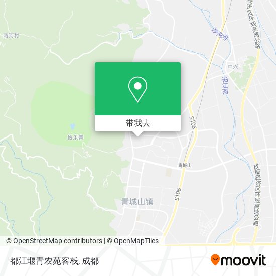 都江堰青农苑客栈地图