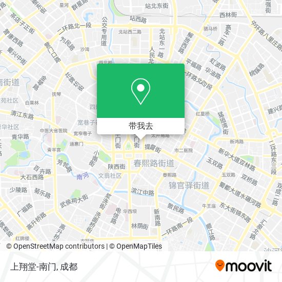 上翔堂-南门地图