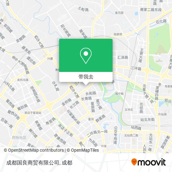 成都国良商贸有限公司地图