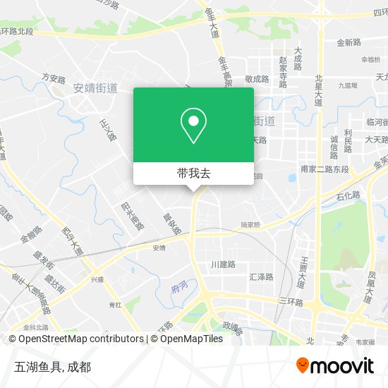 五湖鱼具地图