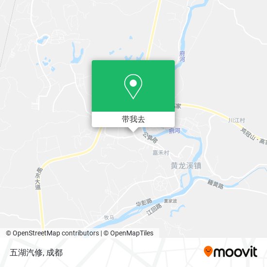 五湖汽修地图