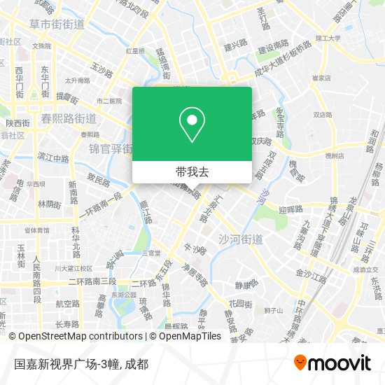 国嘉新视界广场-3幢地图