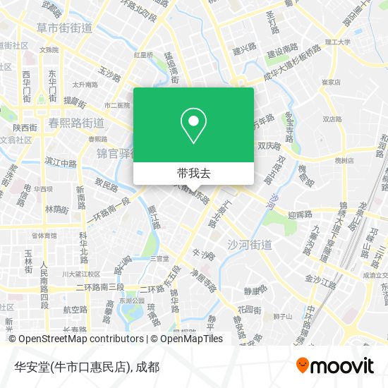 华安堂(牛市口惠民店)地图