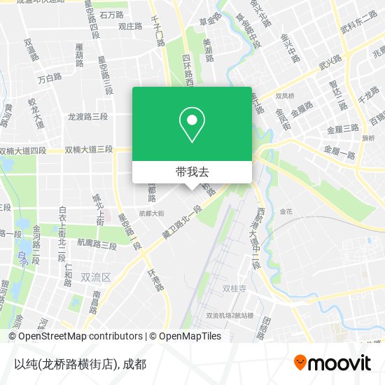 以纯(龙桥路横街店)地图