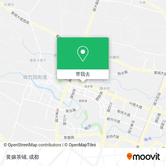 黄孃茶铺地图