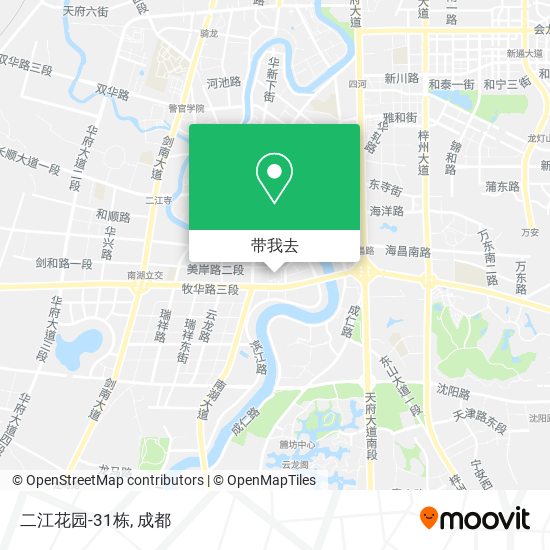 二江花园-31栋地图