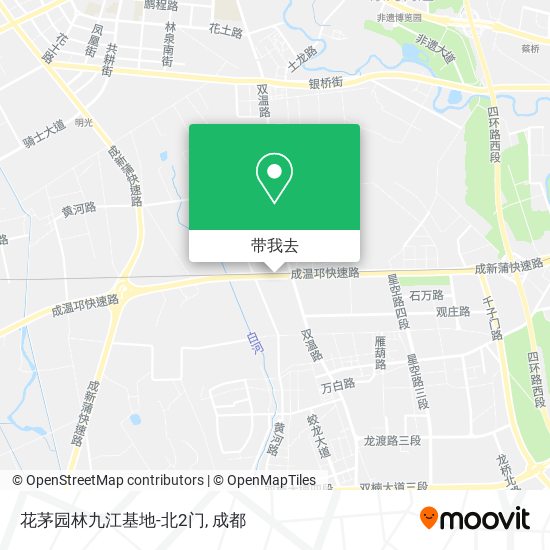 花茅园林九江基地-北2门地图