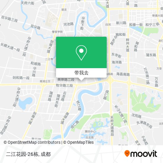二江花园-26栋地图