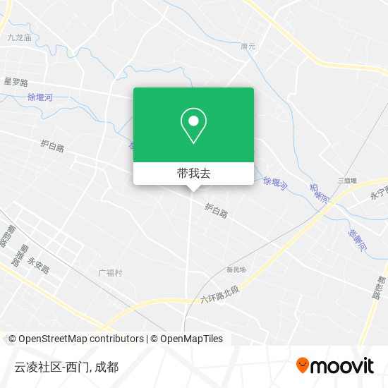 云凌社区-西门地图