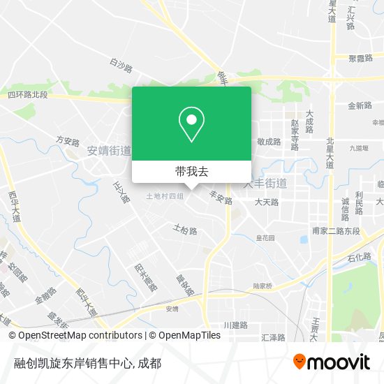 融创凯旋东岸销售中心地图