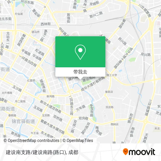 建设南支路/建设南路(路口)地图