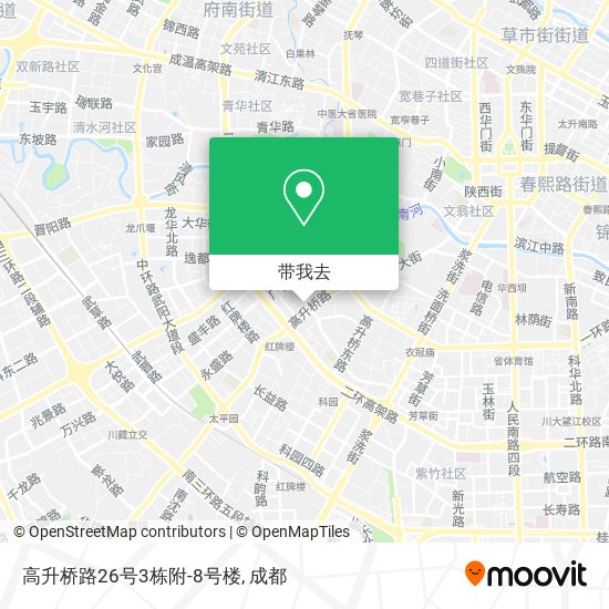 高升桥路26号3栋附-8号楼地图