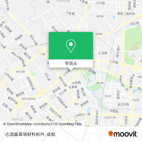 志源鑫幕墙材料标件地图