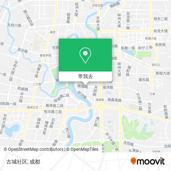 古城社区地图