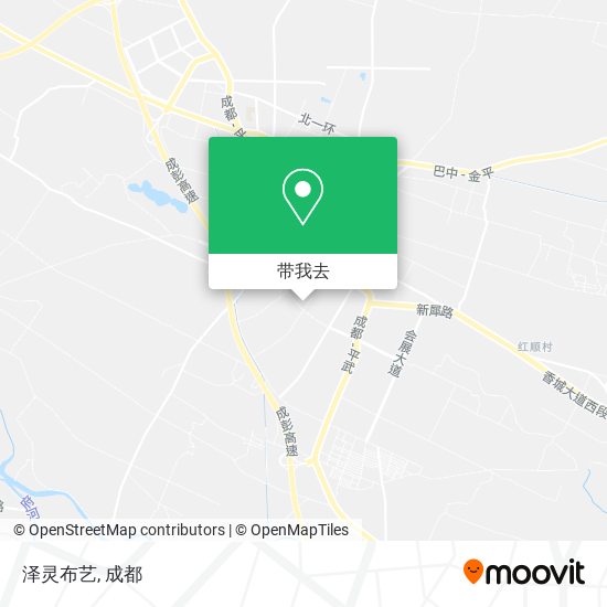 泽灵布艺地图