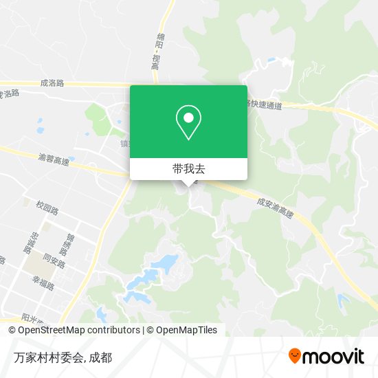 万家村村委会地图