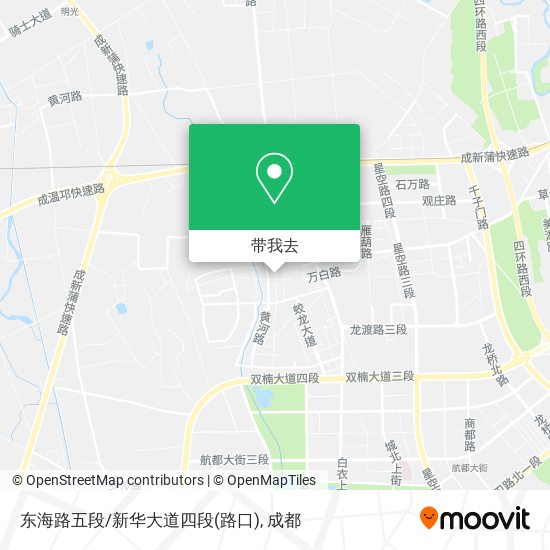 东海路五段/新华大道四段(路口)地图