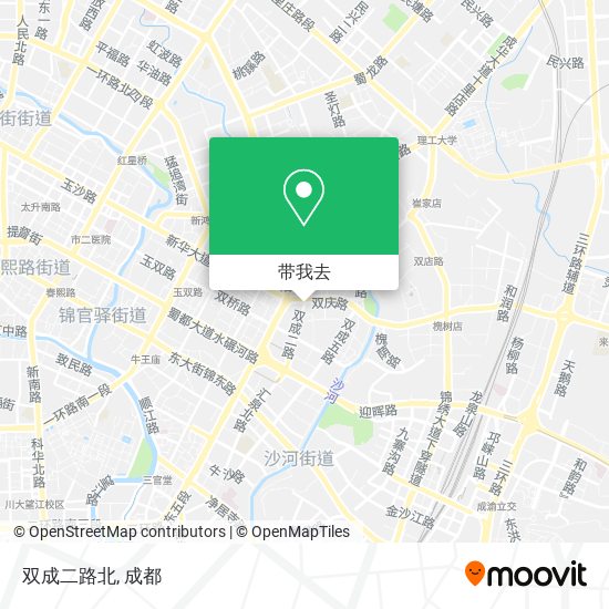 双成二路北地图