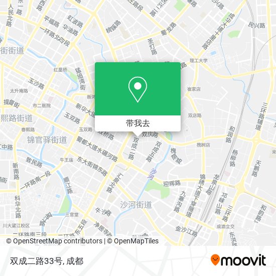 双成二路33号地图
