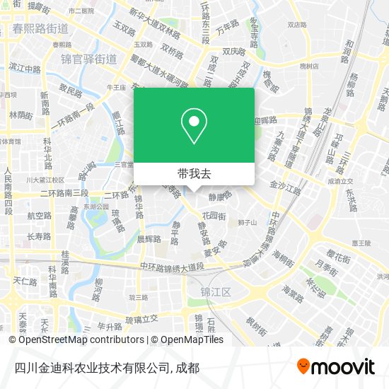 四川金迪科农业技术有限公司地图