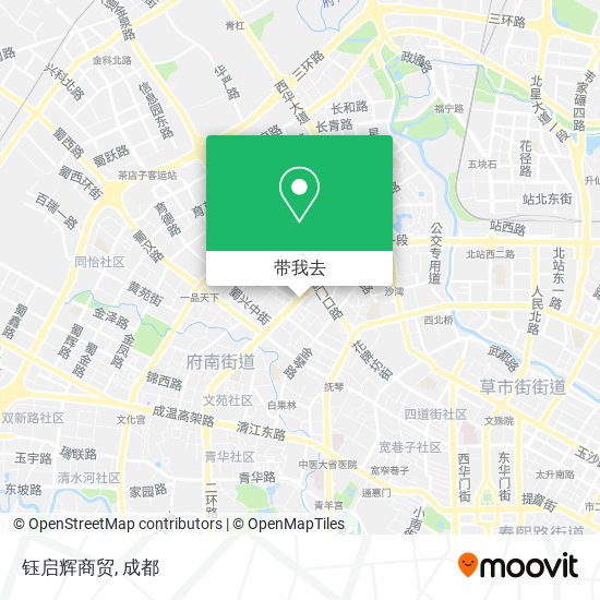 钰启辉商贸地图