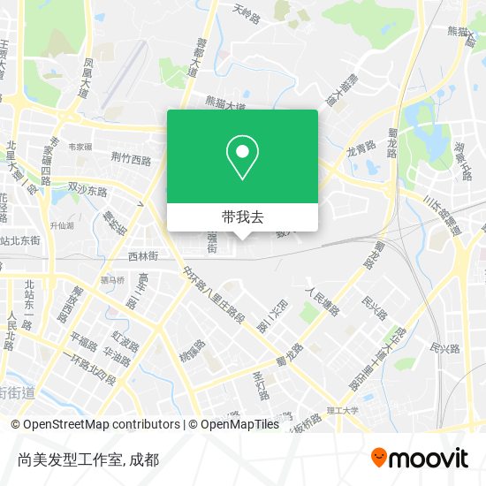 尚美发型工作室地图