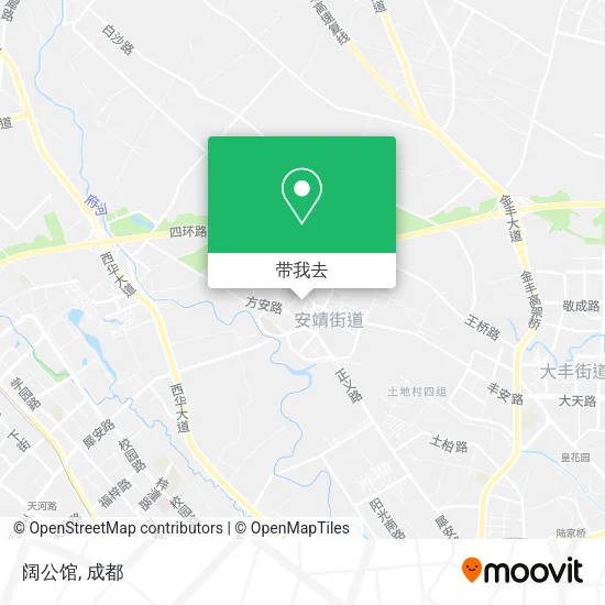 阔公馆地图