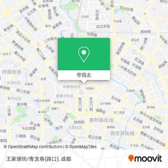 王家塘街/青龙巷(路口)地图