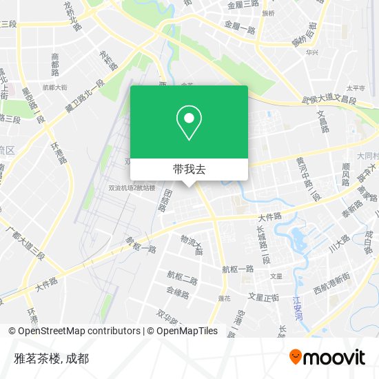 雅茗茶楼地图