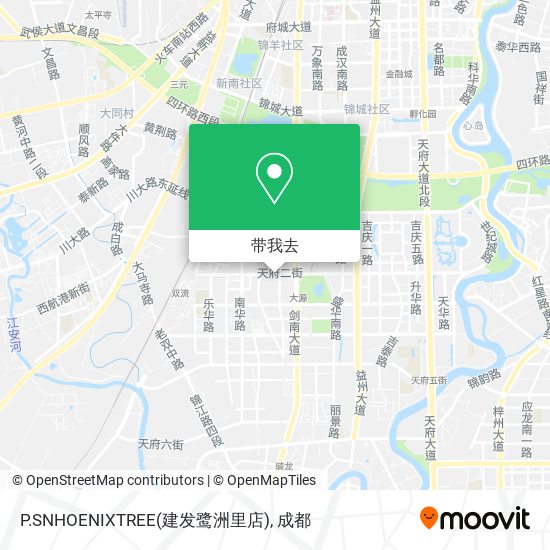 P.SNHOENIXTREE(建发鹭洲里店)地图