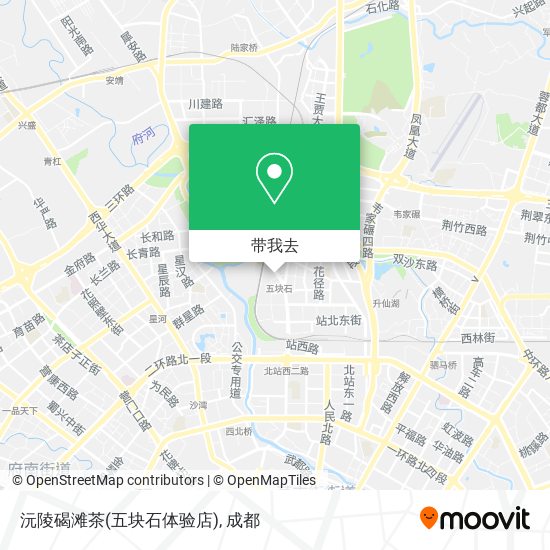 沅陵碣滩茶(五块石体验店)地图