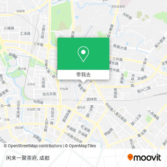 闲来一聚茶府地图