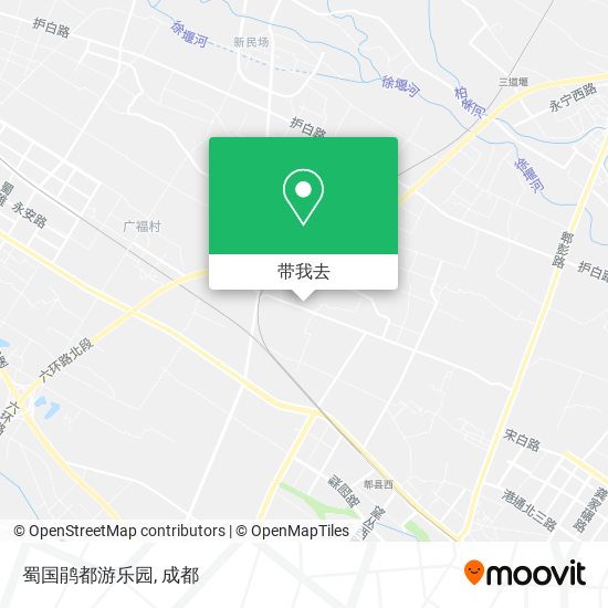 蜀国鹃都游乐园地图