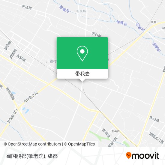 蜀国鹃都(敬老院)地图