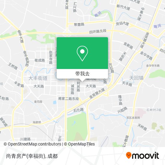 尚青房产(幸福街)地图