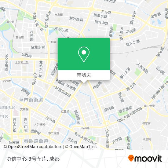 协信中心-3号车库地图