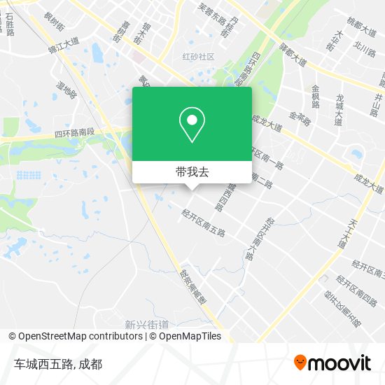 车城西五路地图
