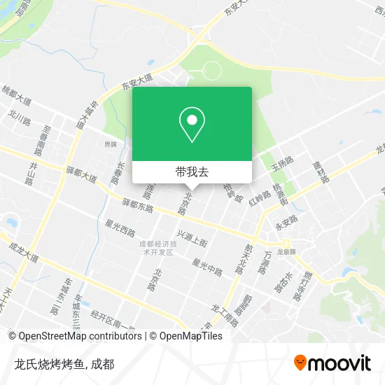 龙氏烧烤烤鱼地图