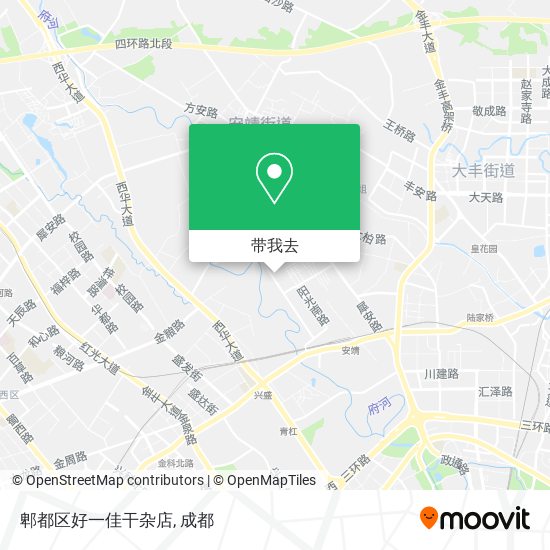 郫都区好一佳干杂店地图