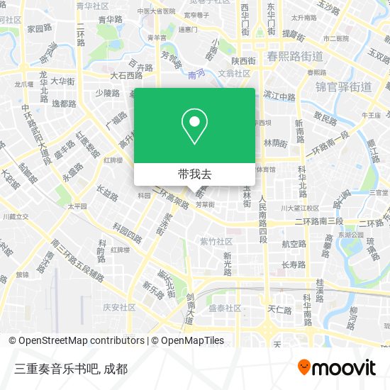 三重奏音乐书吧地图