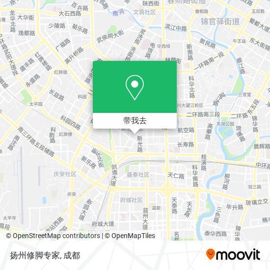 扬州修脚专家地图