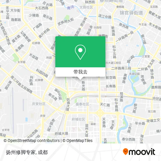 扬州修脚专家地图